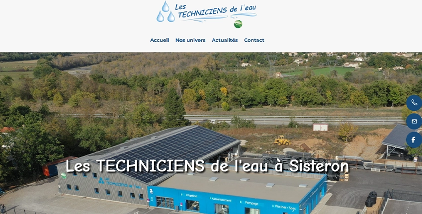 Les Techniciens de l'eau à Sisteron Les Techniciens de l'eau à Sisteron